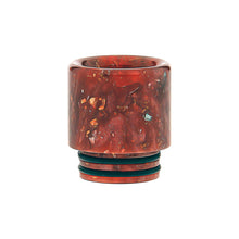 Load image into Gallery viewer, Gold Flake 810 Resin Drip Tip