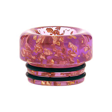 Load image into Gallery viewer, Nub Gold-Flake Resin 810 Drip Tip