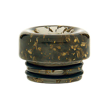 Load image into Gallery viewer, Nub Gold-Flake Resin 810 Drip Tip
