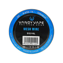 Load image into Gallery viewer, Vandy Vape Mesh Wire Spool 5ft