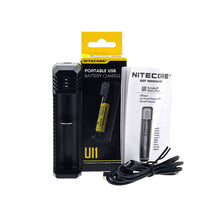 Load image into Gallery viewer, Nitecore UI1 Single Bay USB Battery Charger
