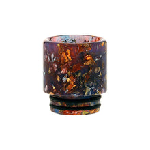 Load image into Gallery viewer, Gold Flake 810 Resin Drip Tip
