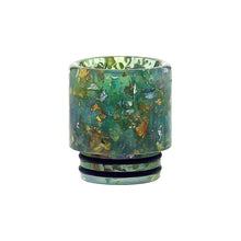 Load image into Gallery viewer, Gold Flake 810 Resin Drip Tip
