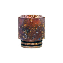Load image into Gallery viewer, Gold Flake 810 Resin Drip Tip
