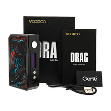 Load image into Gallery viewer, VooPoo DRAG 157W Gene Chip TC Box Mod
